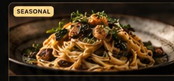Wild mushroom pasta