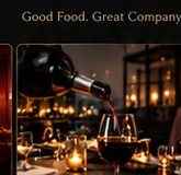 Wine being poured